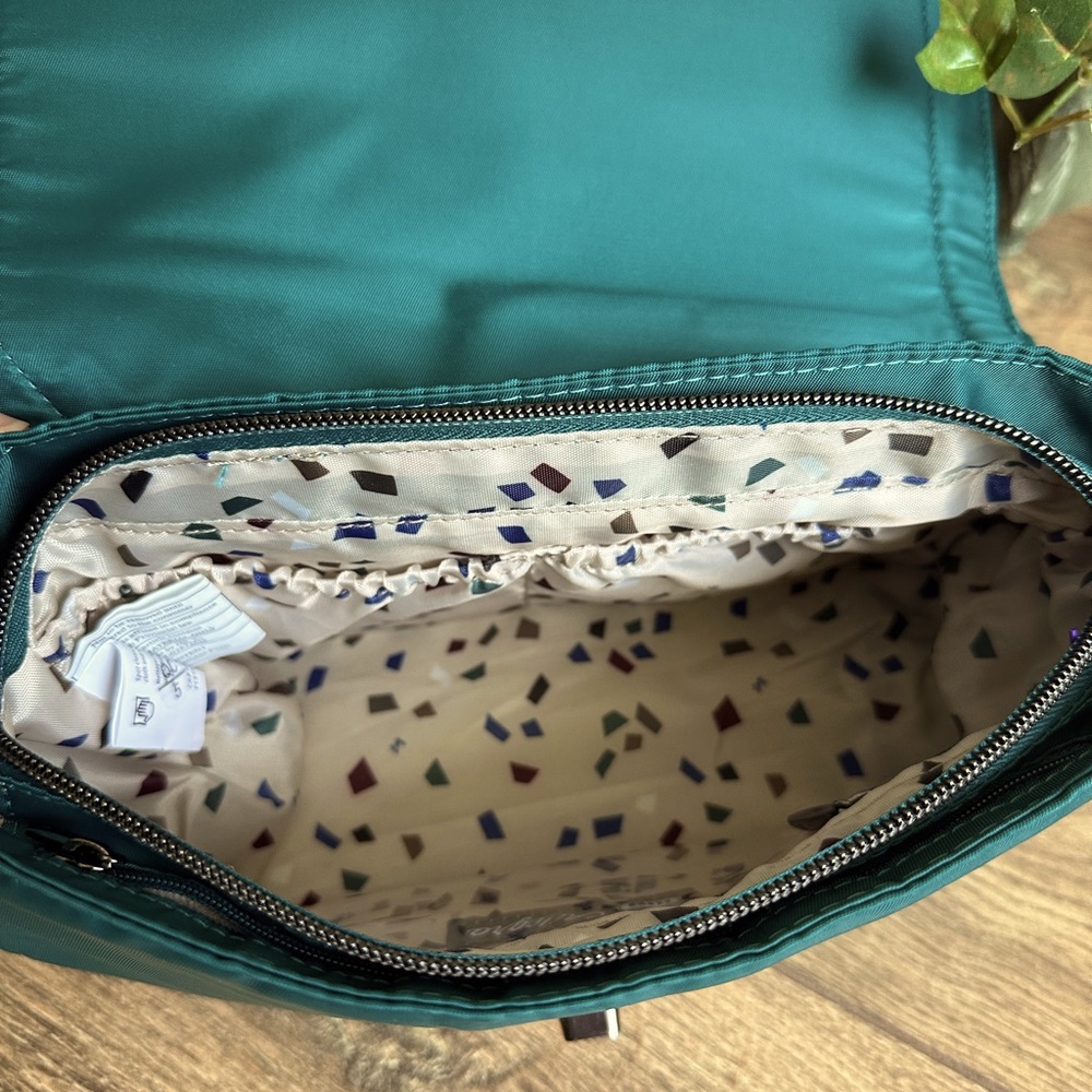 Lug Emerald Teal Allegro Shoulder Crossbody Bag - NWOT - Picture 7 of 10